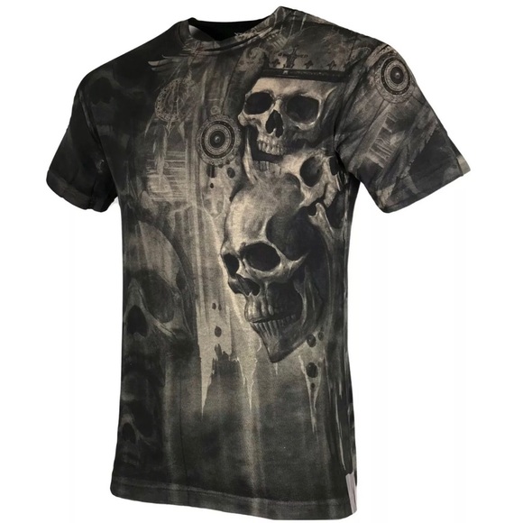 Affliction Other - XTREME COUTURE by AFFLICTION T-Shirt DEATHS GRIN